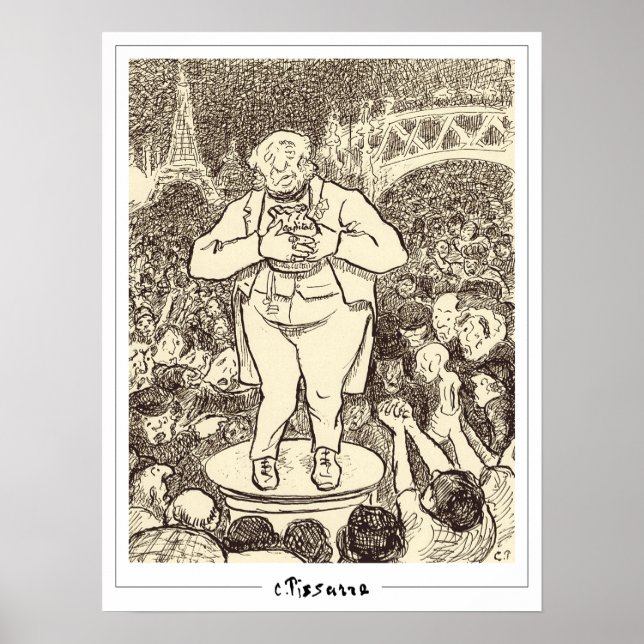 Camille Pissarro Zedign Art Poster #363-2 (Framsidan)