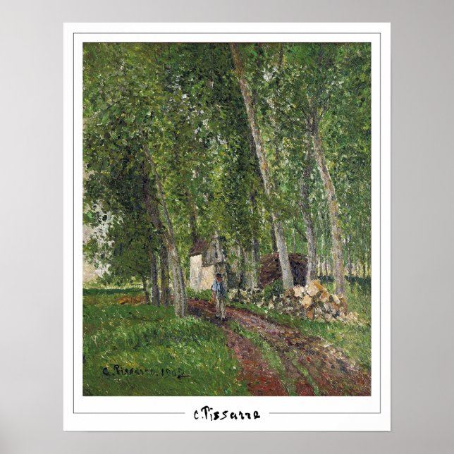Camille Pissarro Zedign Art Poster #384 (Framsidan)