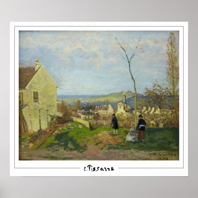 Camille Pissarro Zedign Art Poster #403 (Framsidan)