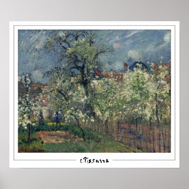Camille Pissarro Zedign Art Poster #407 (Framsidan)