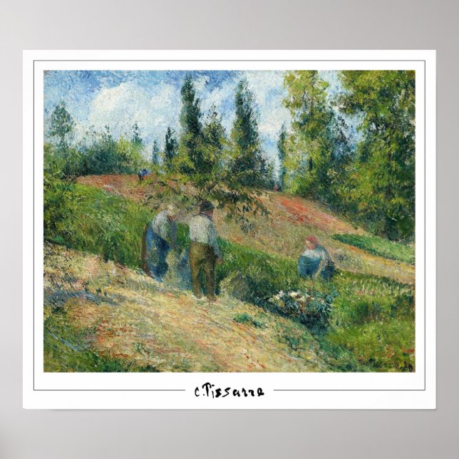 Camille Pissarro Zedign Art Poster #427-2 (Framsidan)