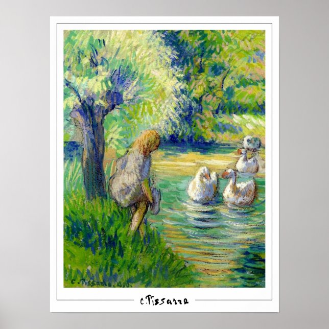Camille Pissarro Zedign Art Poster #433-2 (Framsidan)