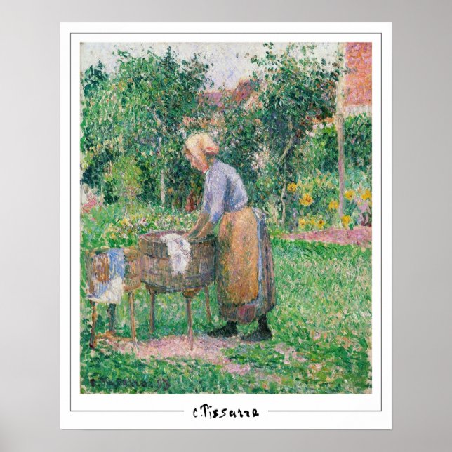 Camille Pissarro Zedign Art Poster #470 (Framsidan)