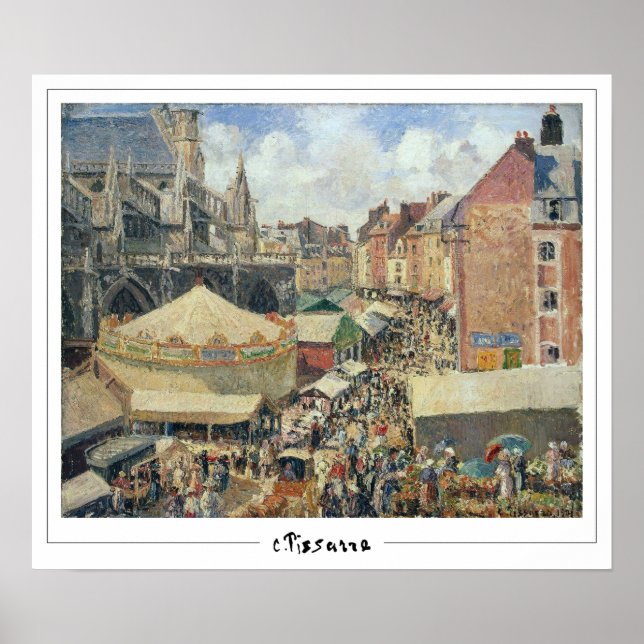Camille Pissarro Zedign Art Poster #481-2 (Framsidan)