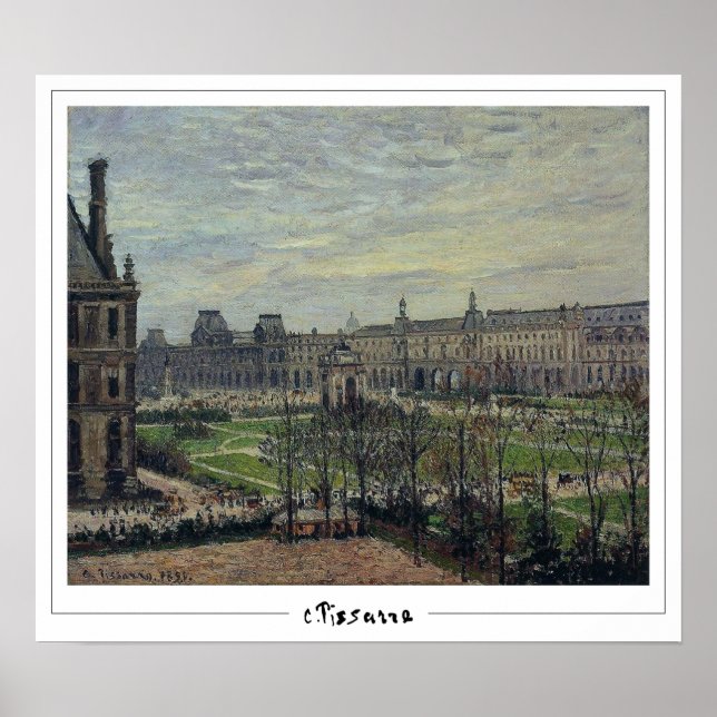 Camille Pissarro Zedign Art Poster #496-2 (Framsidan)