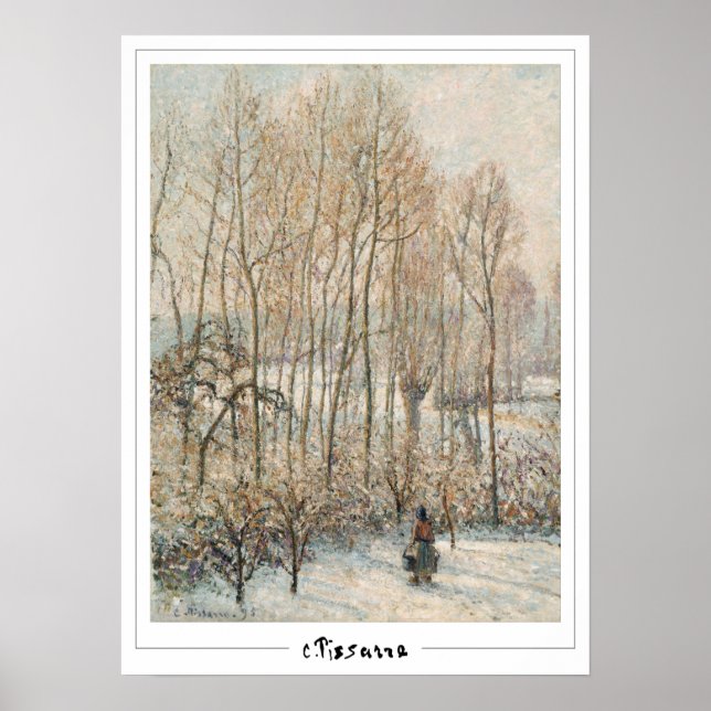 Camille Pissarro Zedign Art Poster #4-2 (Framsidan)