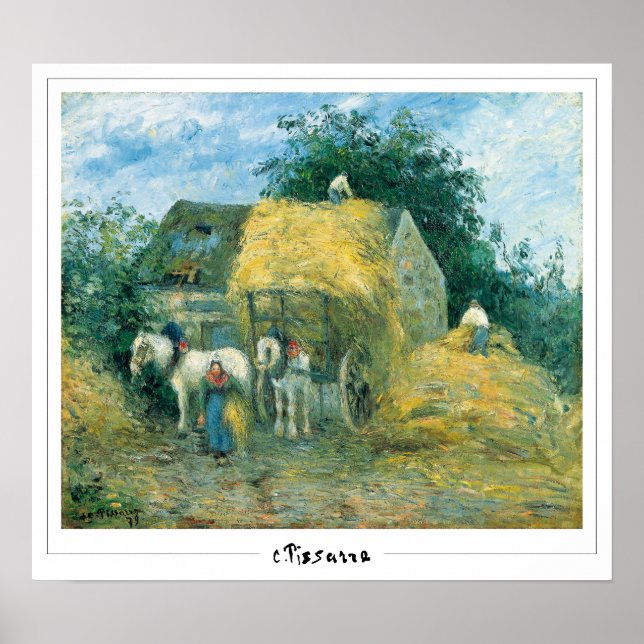 Camille Pissarro Zedign Art Poster #5 (Framsidan)