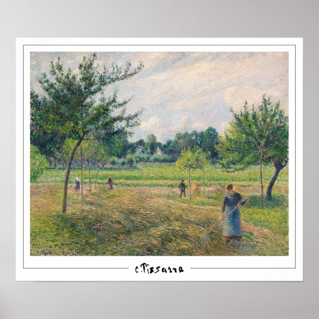 Camille Pissarro Zedign Art Poster #520-2 (Framsidan)