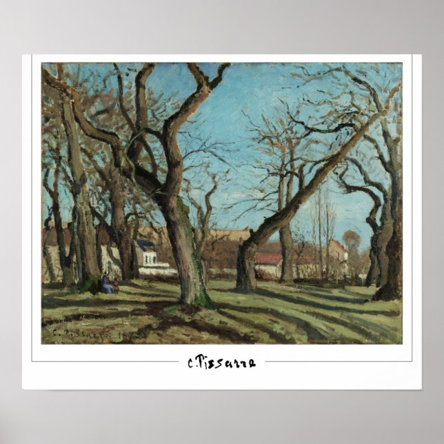 Camille Pissarro Zedign Art Poster #7 (Framsidan)