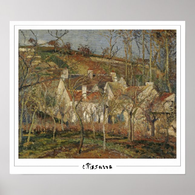 Camille Pissarro Zedign Art Poster #8 (Framsidan)