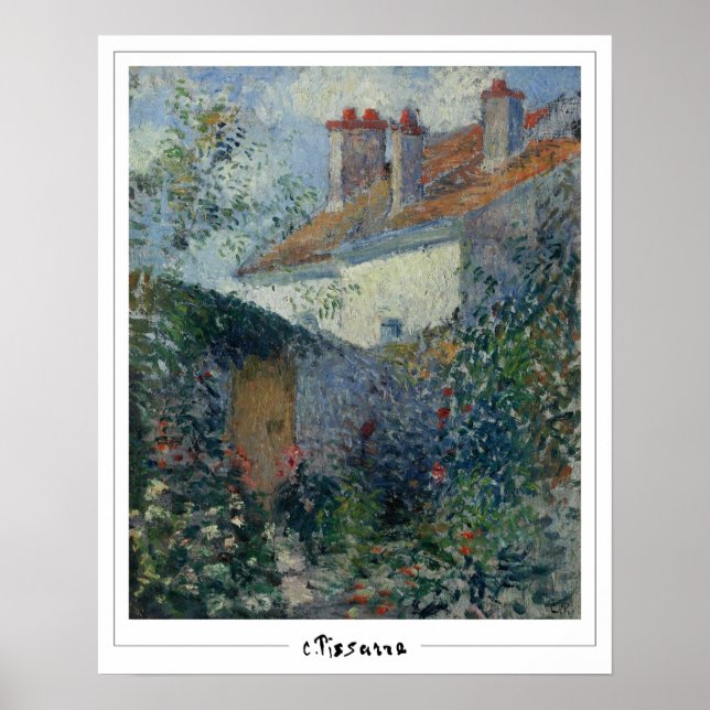 Camille Pissarro Zedign Art Poster #93-2 (Framsidan)