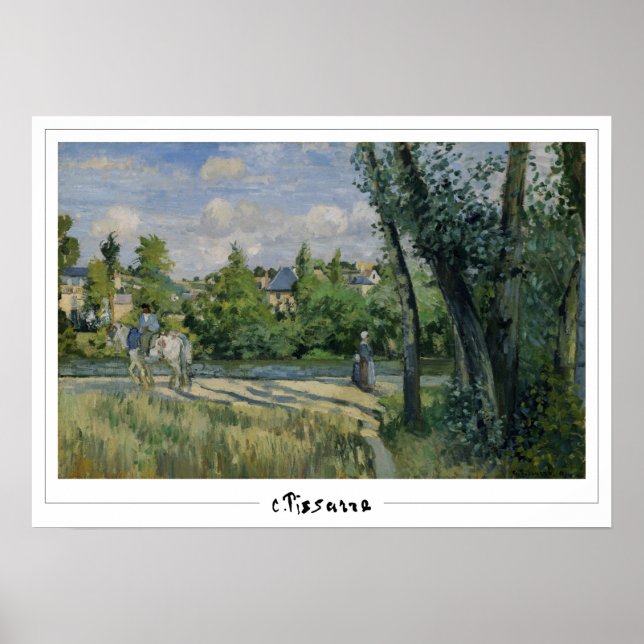 Camille Pissarro Zedign Art Poster #9-2 (Framsidan)