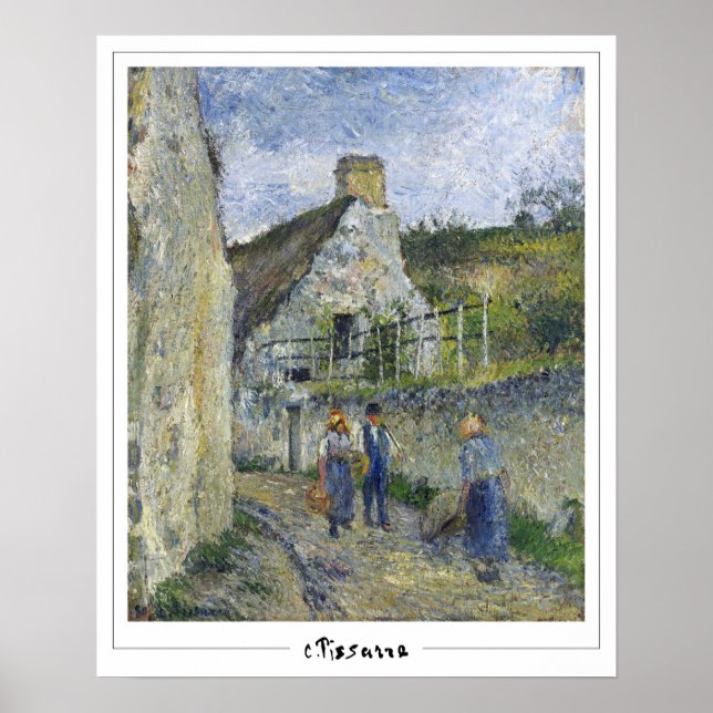 Camille Pissarro Zedign konstaffisch #105 Poster (Framsidan)
