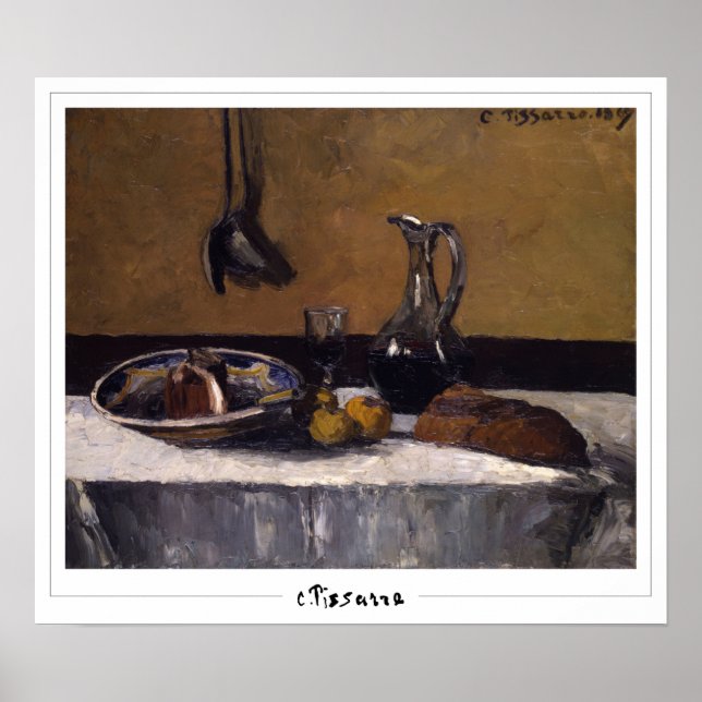 Camille Pissarro Zedign konstaffisch #12 Poster (Framsidan)