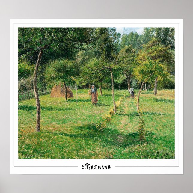 Camille Pissarro Zedign konstaffisch #152 Poster (Framsidan)