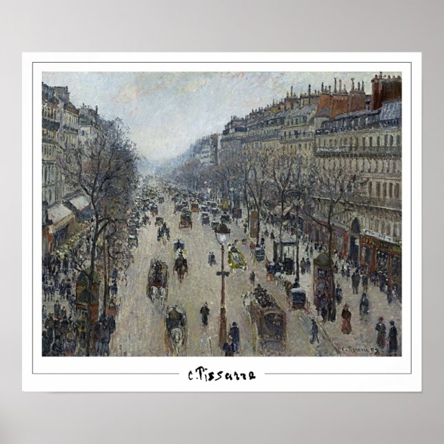 Camille Pissarro Zedign konstaffisch #153-2 Poster (Framsidan)