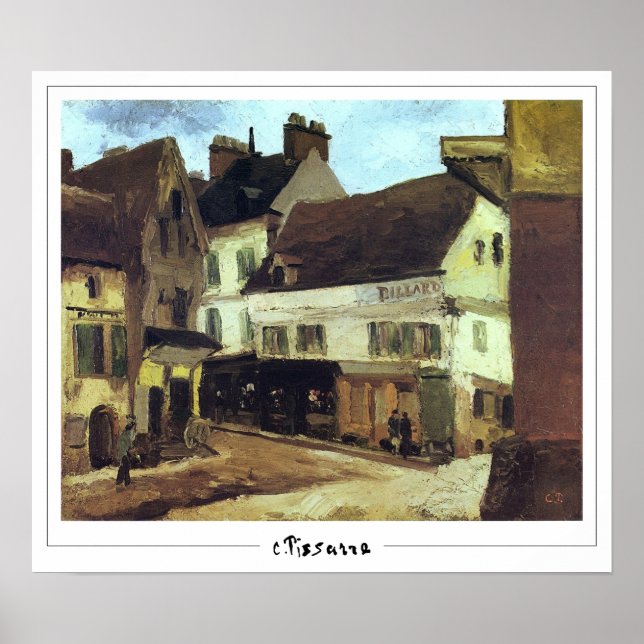 Camille Pissarro Zedign konstaffisch #179 Poster (Framsidan)