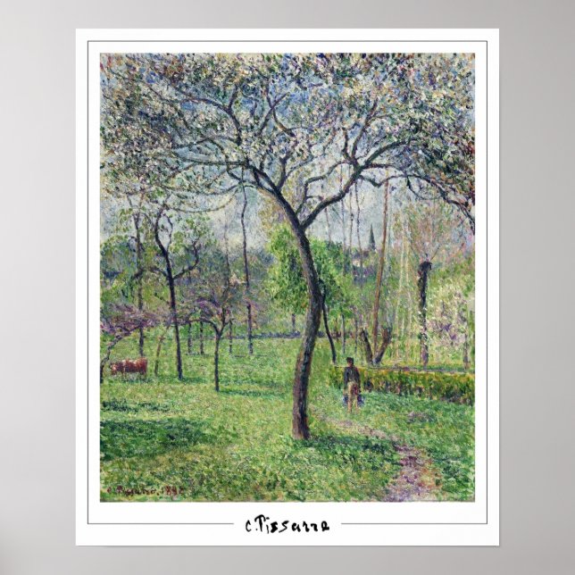 Camille Pissarro Zedign konstaffisch #194-2 Poster (Framsidan)