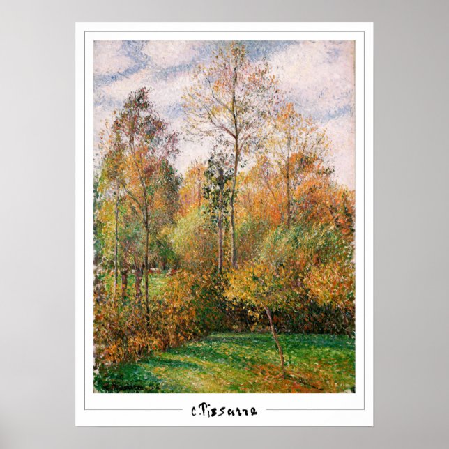 Camille Pissarro Zedign konstaffisch #1-2 Poster (Framsidan)