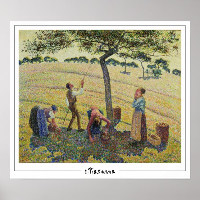 Camille Pissarro Zedign konstaffisch #214-2 Poster (Framsidan)