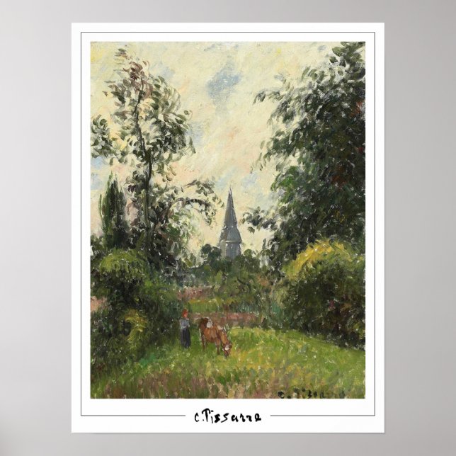 Camille Pissarro Zedign konstaffisch #252-2 Poster (Framsidan)