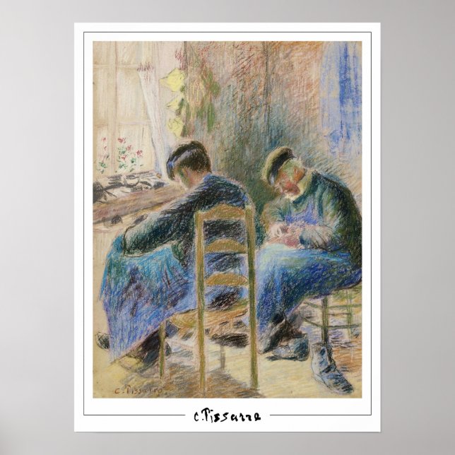 Camille Pissarro Zedign konstaffisch #252 Poster (Framsidan)
