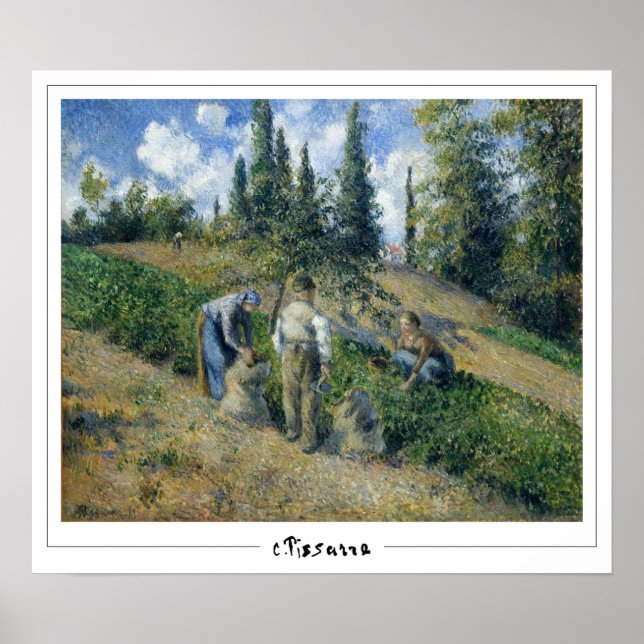 Camille Pissarro Zedign konstaffisch #283 Poster (Framsidan)