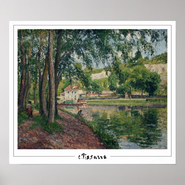 Camille Pissarro Zedign Konstaffisch #298-2 Poster (Framsidan)