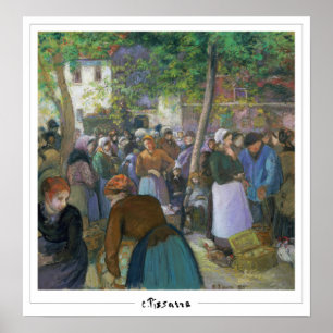 Camille Pissarro Zedign konstaffisch #2 Poster