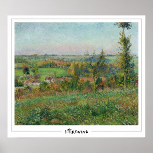Camille Pissarro Zedign konstaffisch #31 Poster