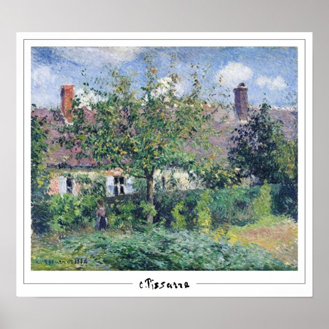 Camille Pissarro Zedign konstaffisch #385-2 Poster (Framsidan)