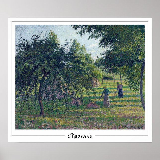 Camille Pissarro Zedign konstaffisch #394-2 Poster (Framsidan)