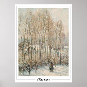 Camille Pissarro Zedign konstaffisch #4-2 Poster