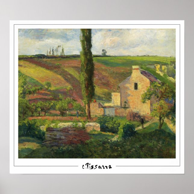 Camille Pissarro Zedign konstaffisch #521-2 Poster (Framsidan)