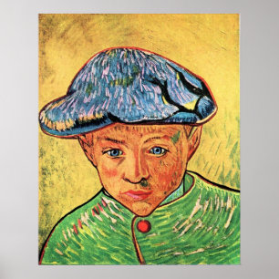 Camille Roulin av Vincent Van Gogh Poster