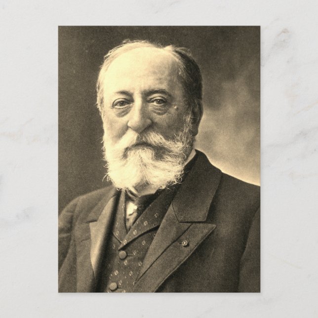 Camille Saint-Saëns (Nadar, fotograf) Vykort (Framsida)