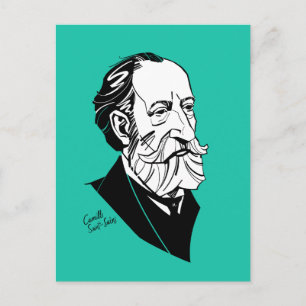 Camille Saint-Saëns Vykort