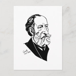 Camille Saint-Saëns Vykort