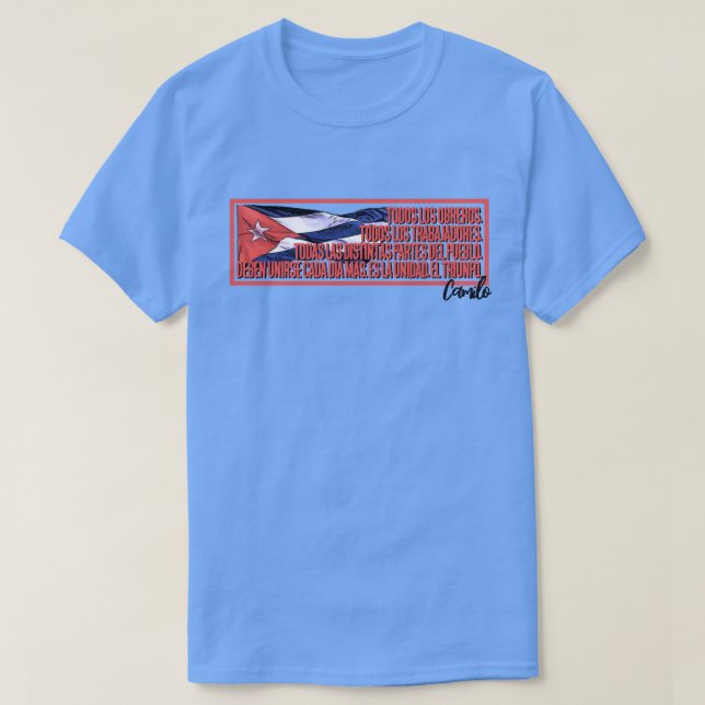CAMILO CIENFUEGOS T SHIRT (Design framsida)