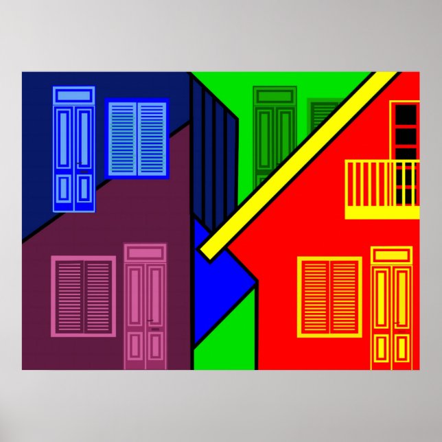 Caminito, Buenos Aires Poster (Framsidan)
