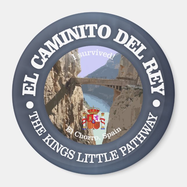 Caminito del Rey Magnet (Framsidan)