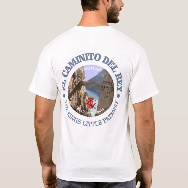 Caminito del Rey T Shirt (Baksida)
