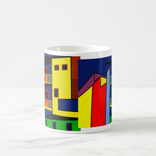 Caminito i Boca, ett område i Buenos Aires Kaffemugg (Center)