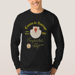Camino de Santiago Anno Domini 2012 Kammussla T Shirt