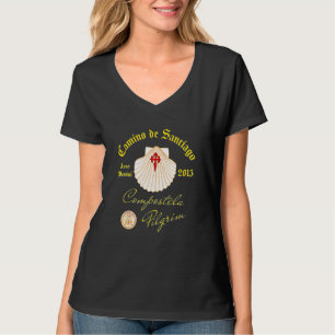Camino de Santiago Anno Domini 2013 Kammussla T Shirt