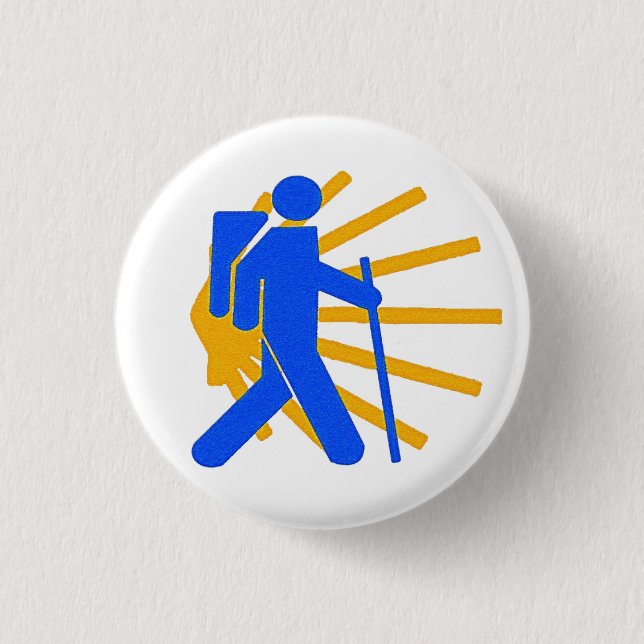 Camino de Santiago Badge Knapp (Framsida)