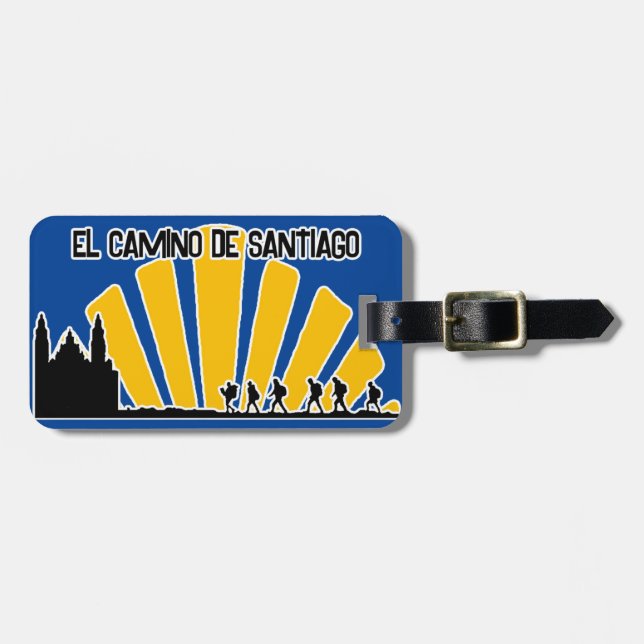 Camino de Santiago Bagagebricka (Horisontell Framsida)