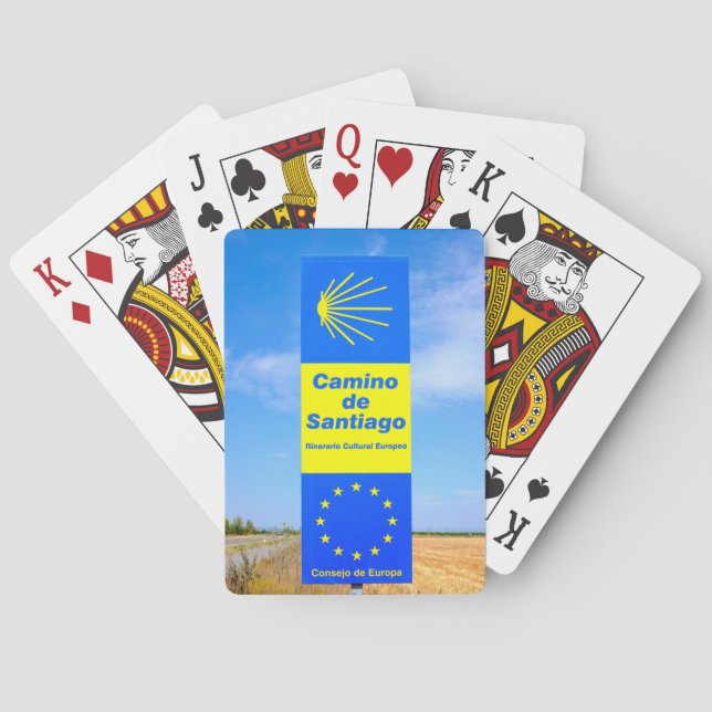 Camino de Santiago Casinokort (Baksidan)