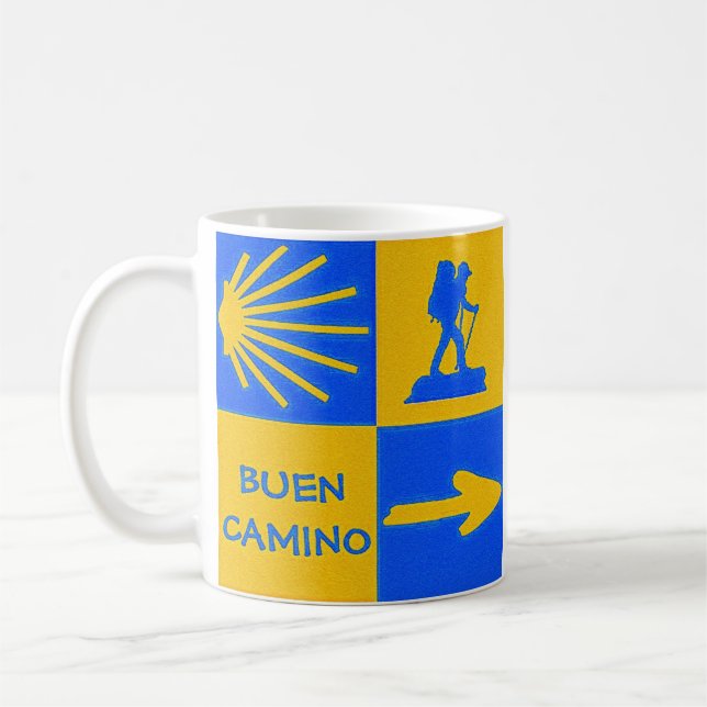 Camino de Santiago Coffee Mugg (Vänster)
