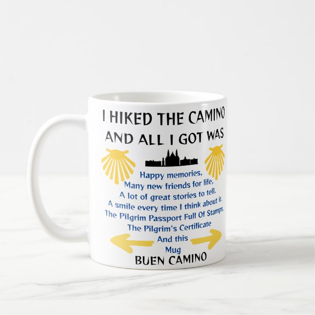 Camino de Santiago Coffee Mugg (Vänster)